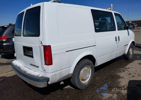 1997 Chevrolet Astro z USA, uszkodzony, nr VIN 1GCDL19W3VB186411